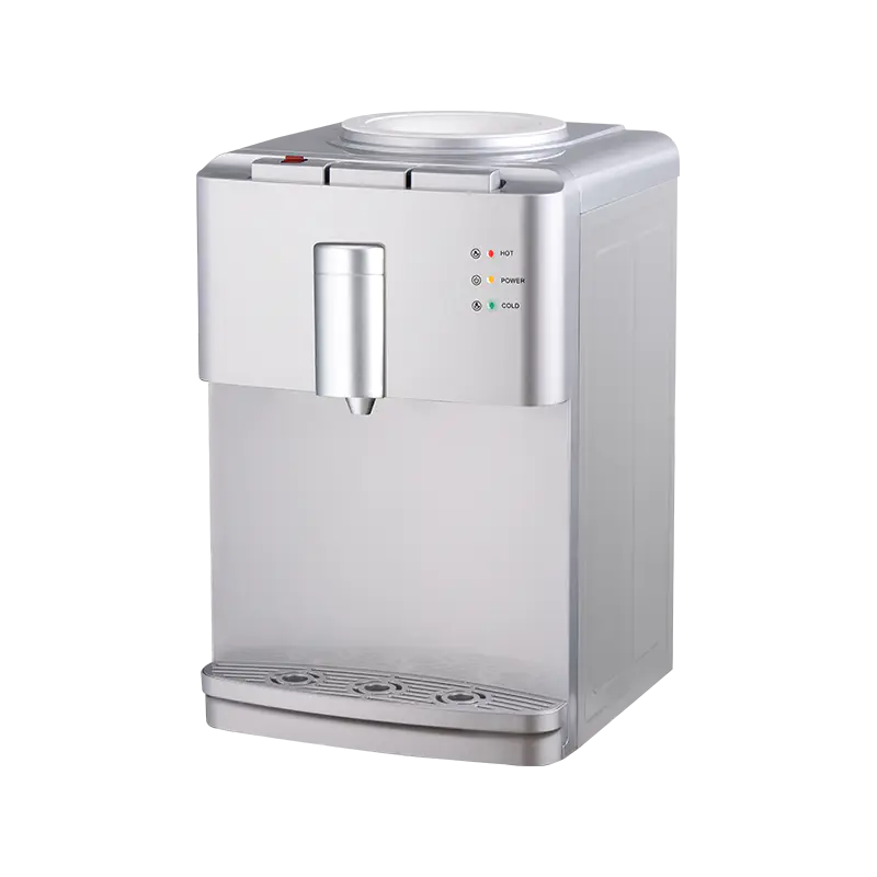 YR-2507T/YLR-2507T Sølv kølebar skrivebordsvanddispenser YR-2507T/YLR-2507T Sølv kølebar skrivebordsvanddispenser