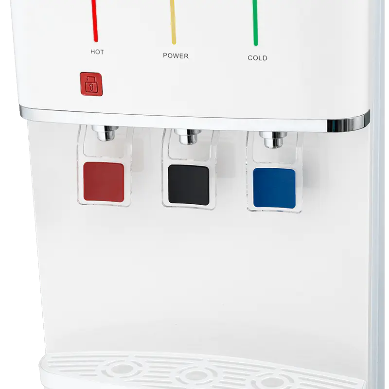 YR-2509/YLR-2509/YLR-2509Y Hvid lodret vanddispenser med tre udløb YR-2509/YLR-2509/YLR-2509Y Hvid lodret vanddispenser med tre udløb