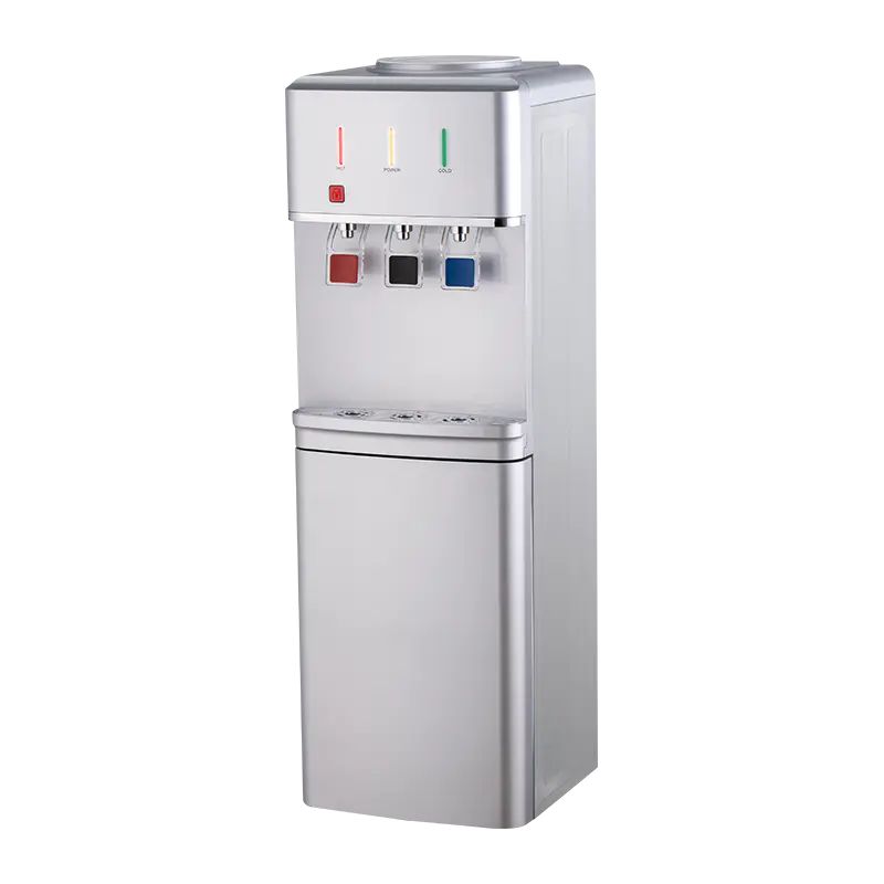 YR-2509/YLR-2509/YLR-2509Y Sølv lodret vanddispenser med tre udløb