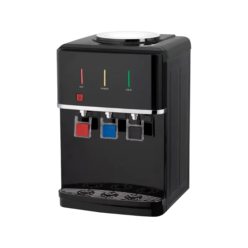 YR-2509T/YLR-2509T Sort desktop-vanddispenser med tre udgange